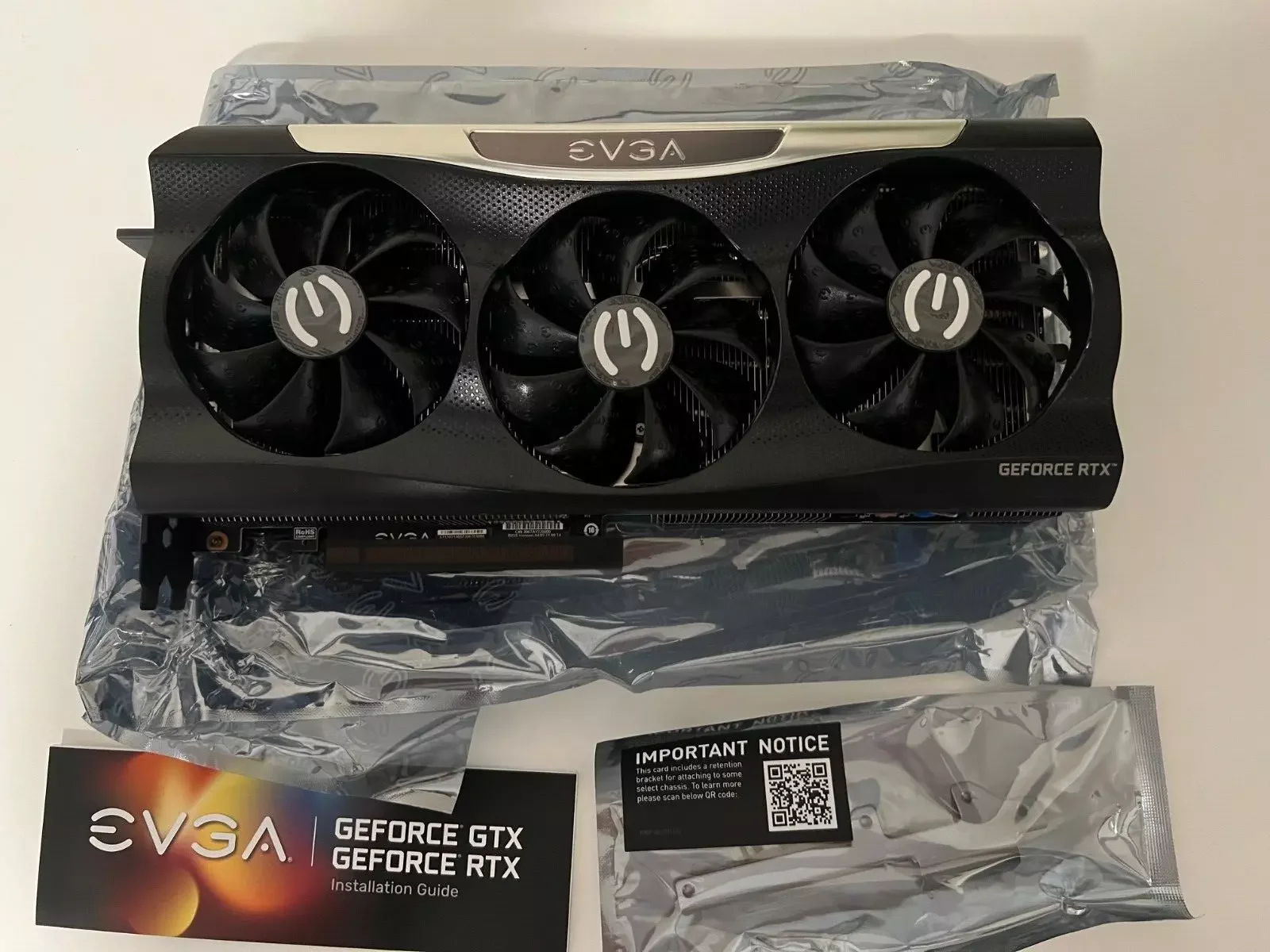 Aadcbe772963d47a28b157a11a23eab92B.webp USED EVGA GeForce RTX 3080 Ti FTW3 ULTRA GAMING 12GB GDDR6X Graphics Card - Image 1