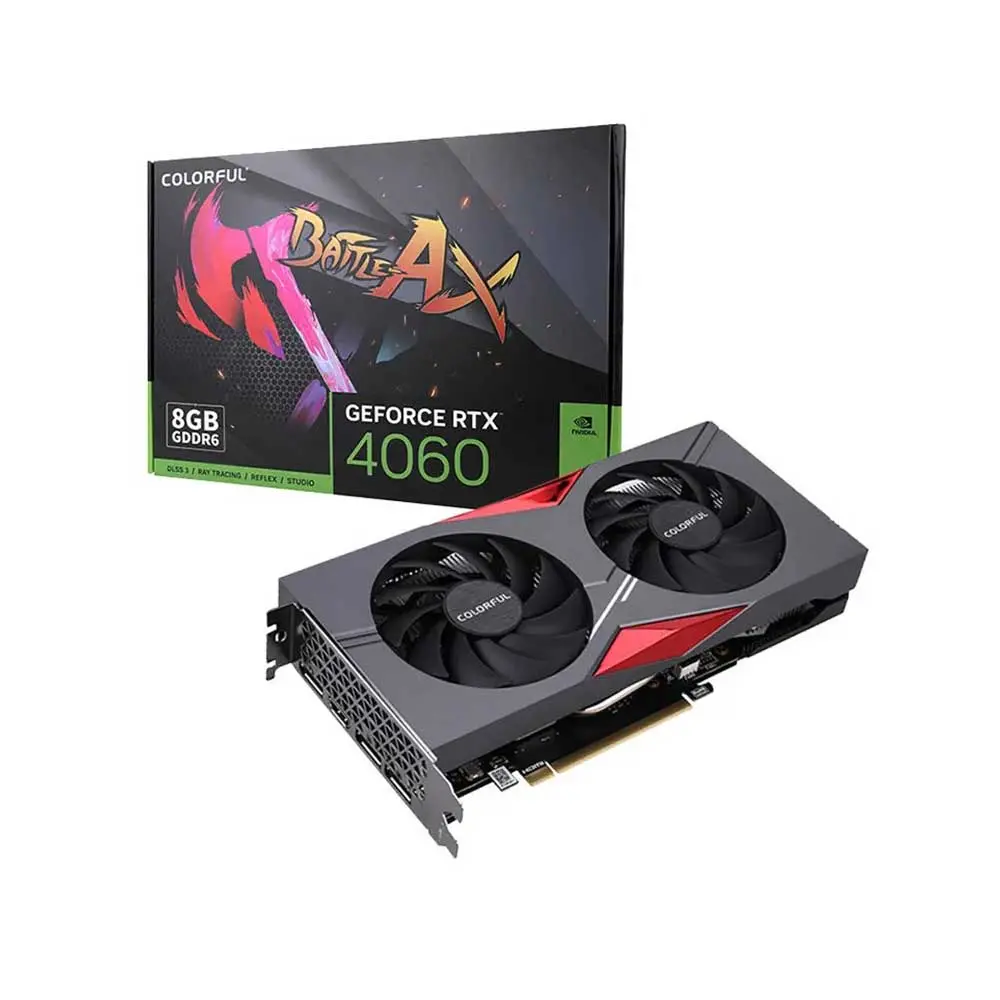 Colorful-RTX-4060-NB-DUO-8GB-GDDR6-V5-V-Graphics-Card-1 Colorful GeForce RTX 4060 NB DUO 8 GB - Image 1