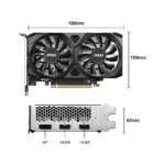 MSI GeForce RTX 3050 VENTUS 2X 6G OC Gaming Graphics Card - Image 2