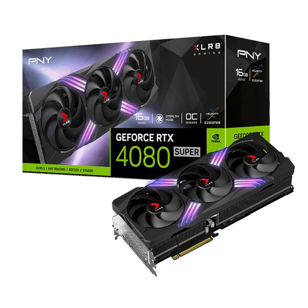 Untitled design (26) PNY GeForce RTX 4080 SUPER 16GB XLR8 Gaming VERTO OC - Image 1