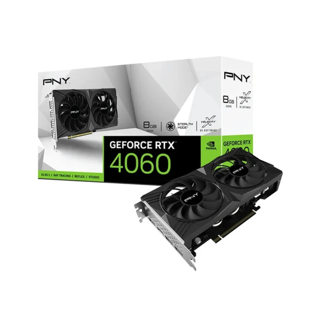 Untitled design (50) PNY GeForce RTX 4060 8GB Gaming VERTO Graphic - Image 1