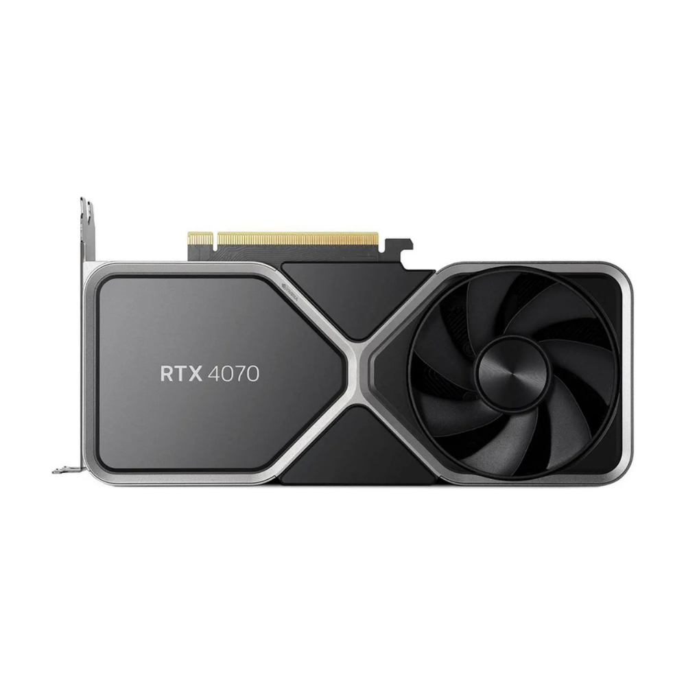Untitled design (56) NVIDIA GeForce RTX 4070 Founders Edition 12GB Graphics Card - Image 1