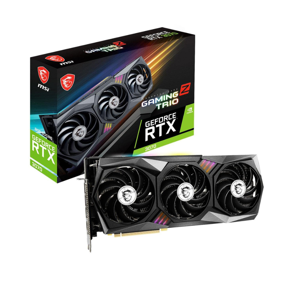 Untitled design (59) MSI Gaming GeForce RTX 3070 LHR 8GB GDRR6 256-Bit Graphics Card - Image 1