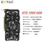 USED ZOTAC GTX 1060 6GB Graphics Card - Image 4