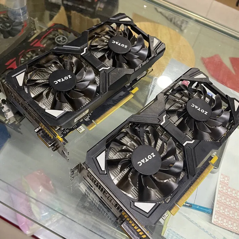 ZOTAC-GTX-1060-6GB-Graphics-Card-GTX-1060-6GD5-Video-Cards-GPU-Desktop-PC-Computer-Game-3.webp USED ZOTAC GTX 1060 6GB Graphics Card - Image 1