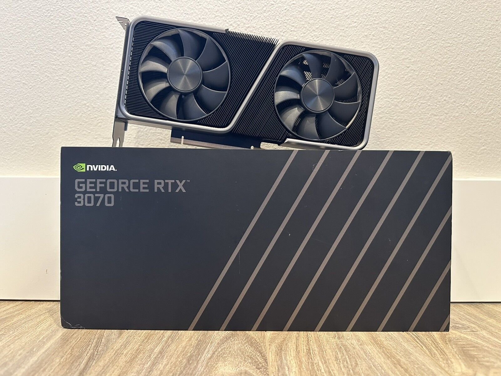 s-l1600 Used NVIDIA GeForce RTX 3070 Founders Edition 8GB GDDR6 Graphics Card - Image 1